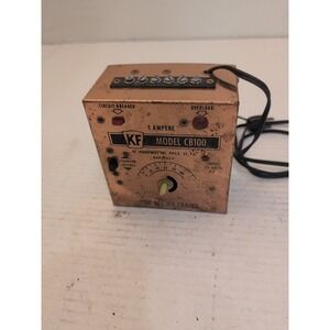 Vintage KF Power Pack Train Transformer HO Trains Model CB100 WORKS